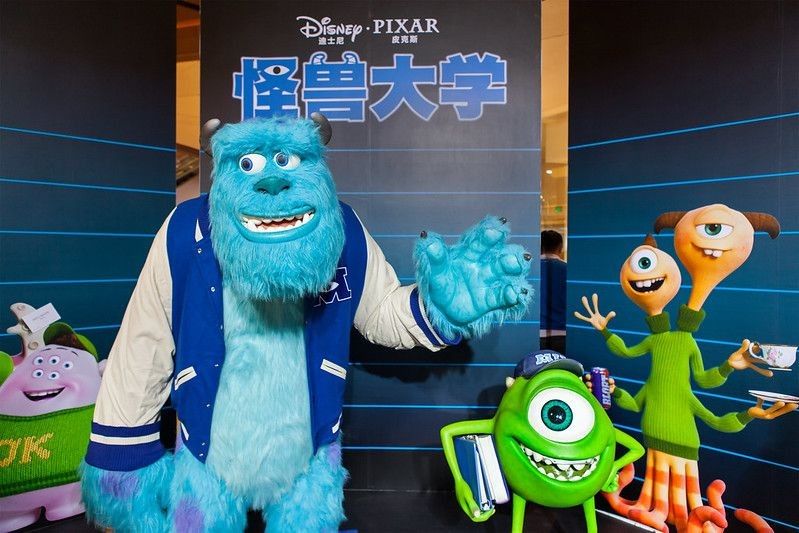 Monsters Inc characters