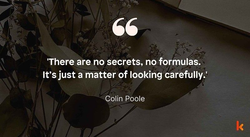 Observation Quote by Colin Poole