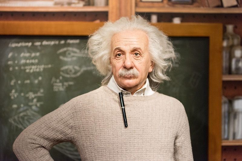 Albert Einstein is still regarded as one of the world's top scientists.