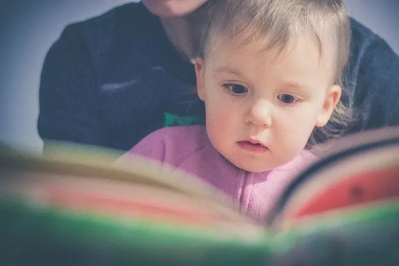 2 year old reading