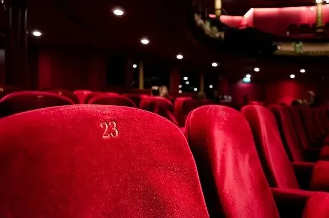 Red velvet theatre seats.