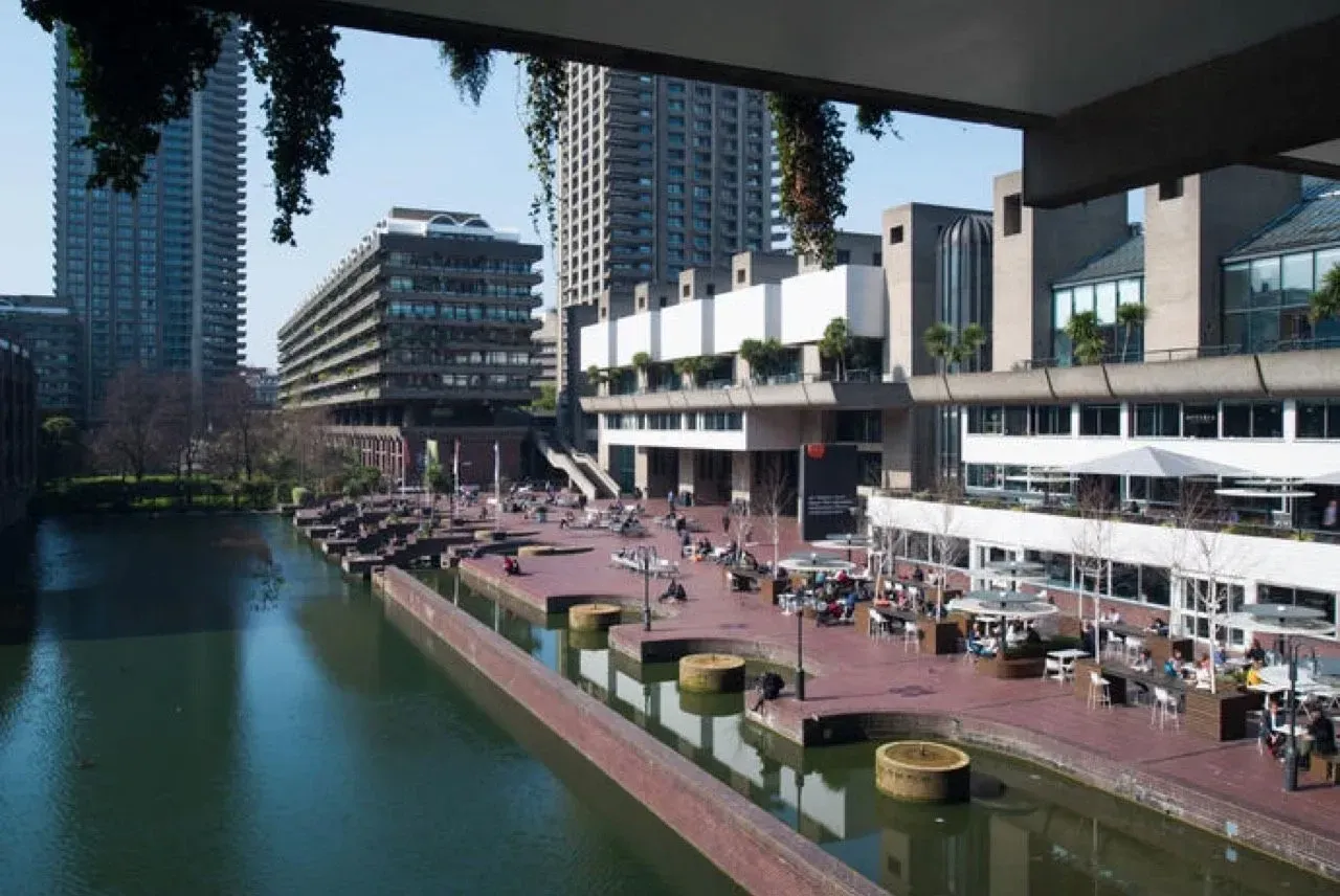 The Barbican Has A Lot Of Great Outdoor Space