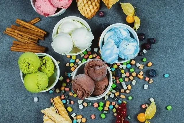 delicious and unique scoops of ice cream
