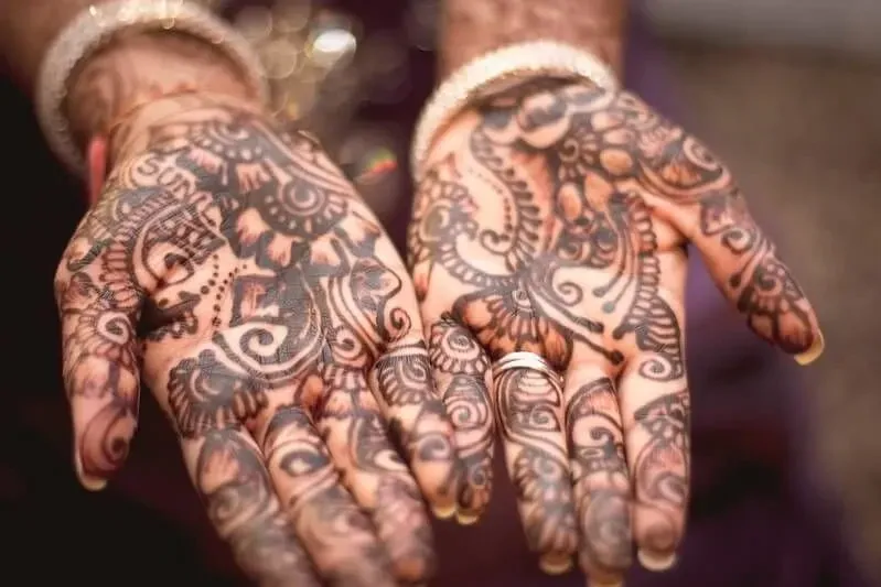 diwali henna for kids