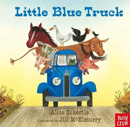 Little Blue Truck by Alice Schertle book cover.