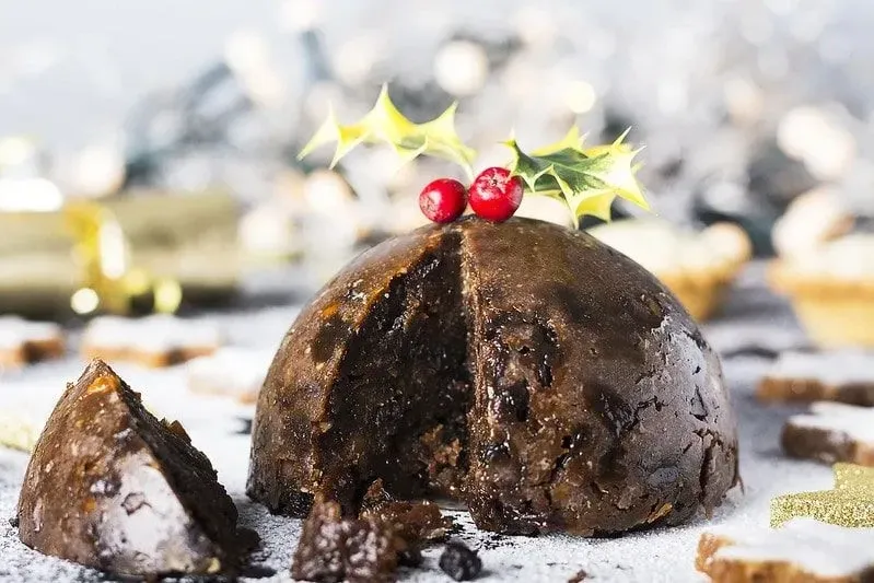 A Christmas pudding is one of the most traditional Christmas essentials.