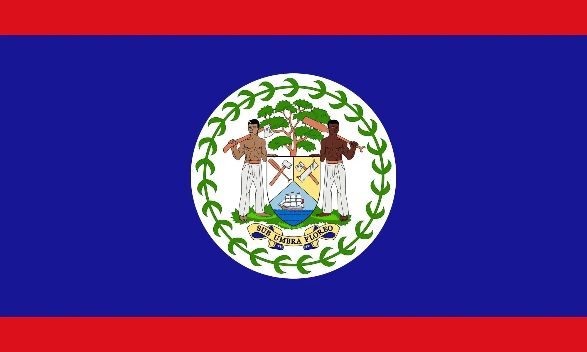 The flag of Belize holds a record - but for what? 