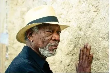 Morgan Freeman has travelled around the world for his documentary 'The Story of God'.