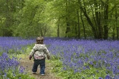 Searching for early signs of spring is a magical way to explore outdoors with children.