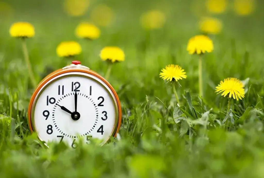 In the UK, clocks will be set forward by an hour on the last Sunday of March.
