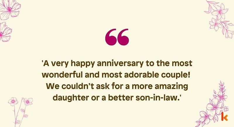 Here are some great wedding anniversary wishes to send to your loved ones