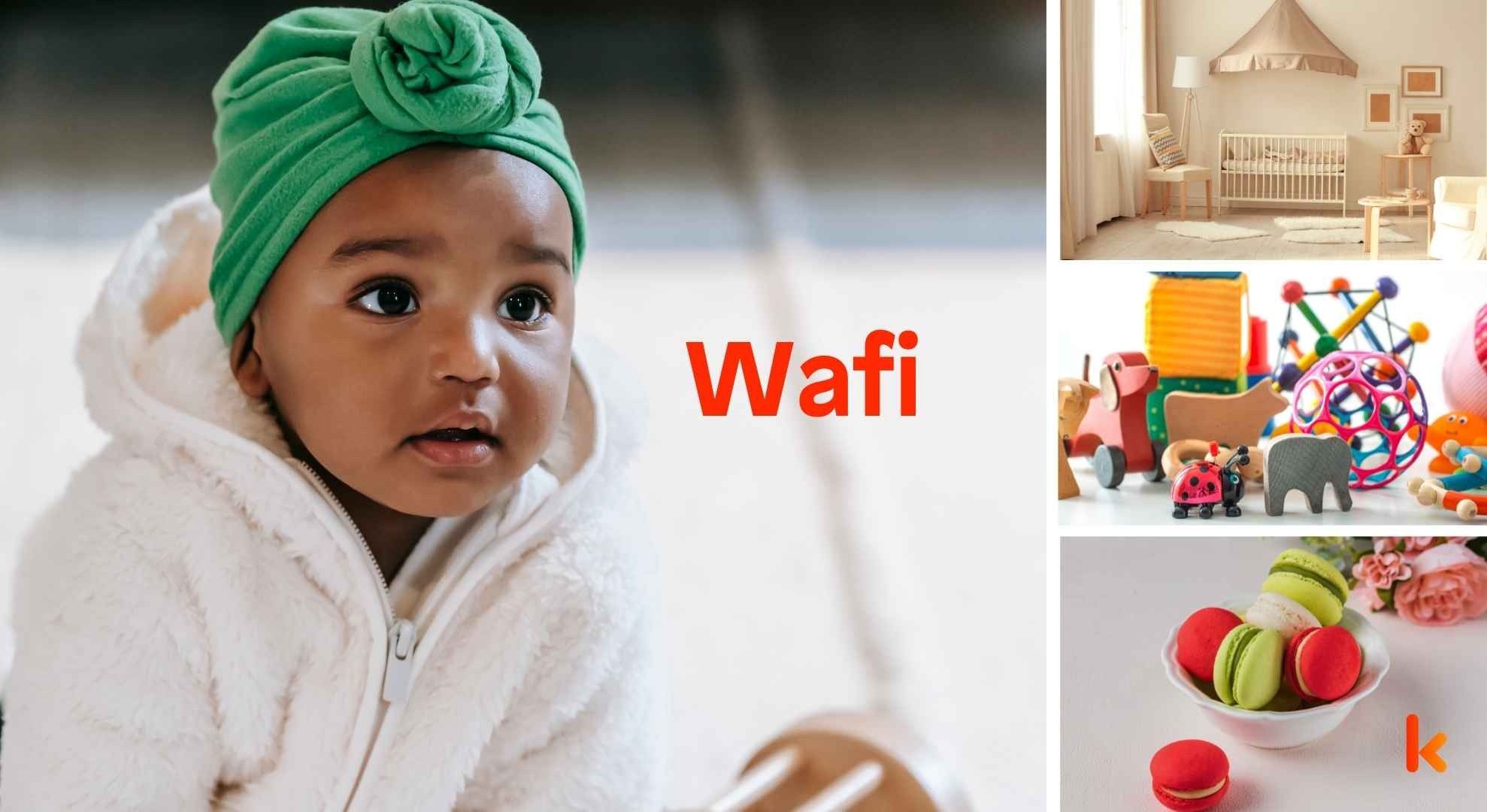 Meaning of the name Wafi
