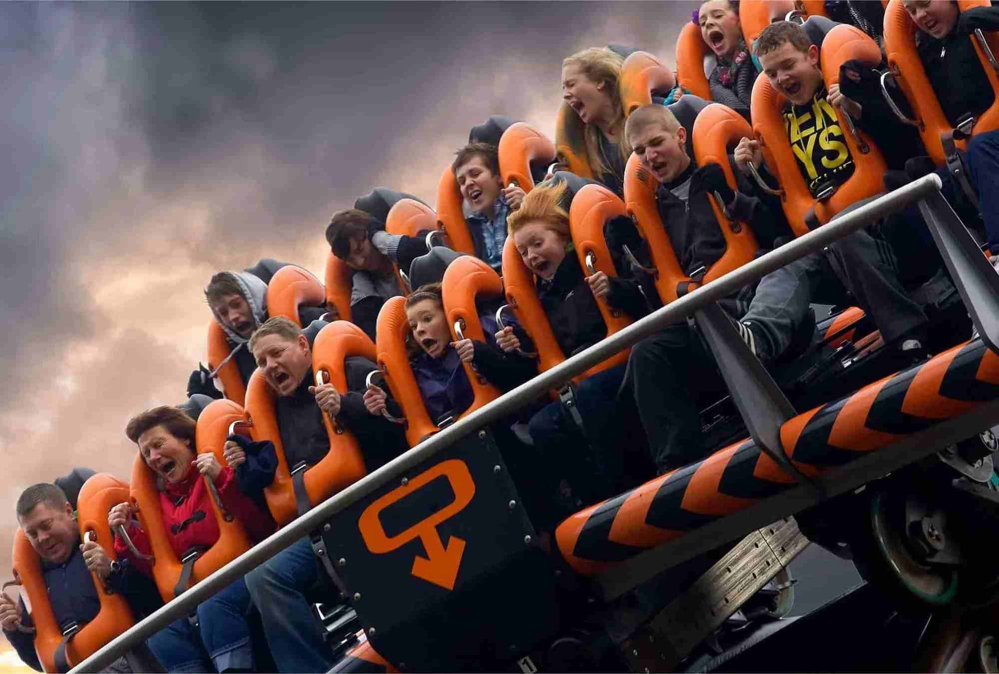 There are numerous rides and attractions at Alton Towers.