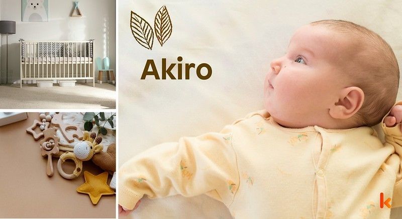 Meaning of the name Akiro