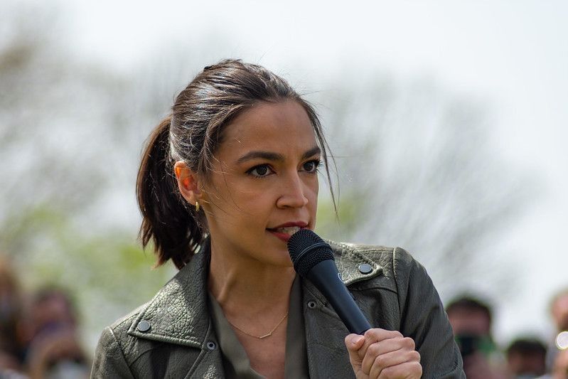 Alexandria Ocasio Cortez started her career as an activist. She also made a Met Gala appearance in 2021.