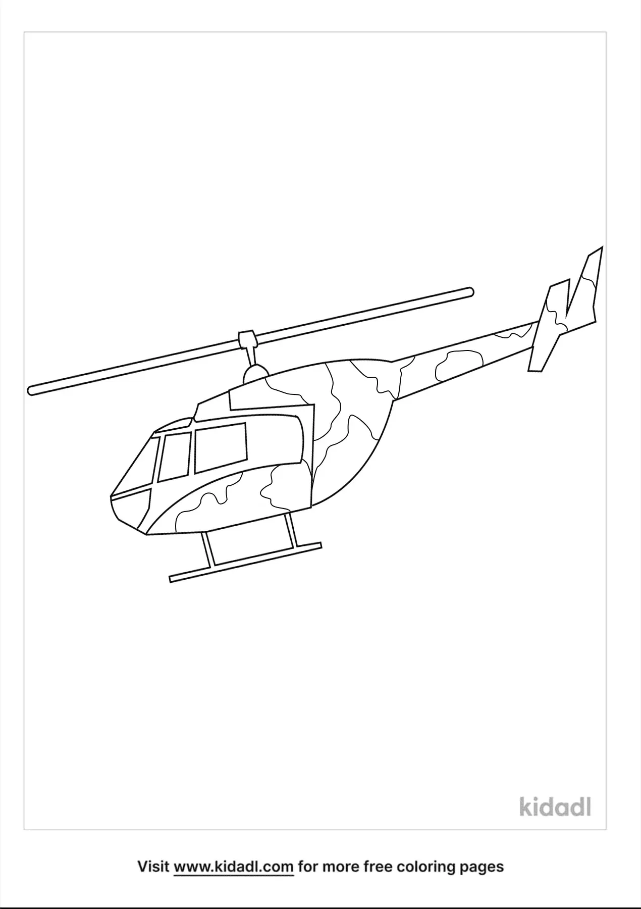 Coast Guard Helicopter Coloring Pages