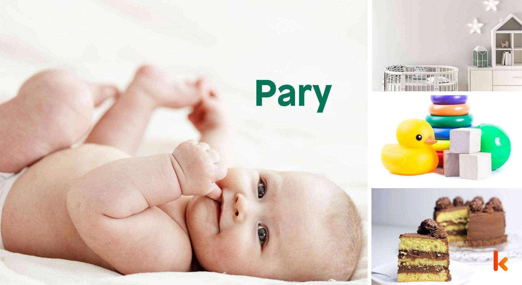 Meaning of the name Pary