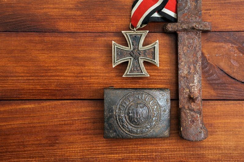 Nazi award and Iron Cross