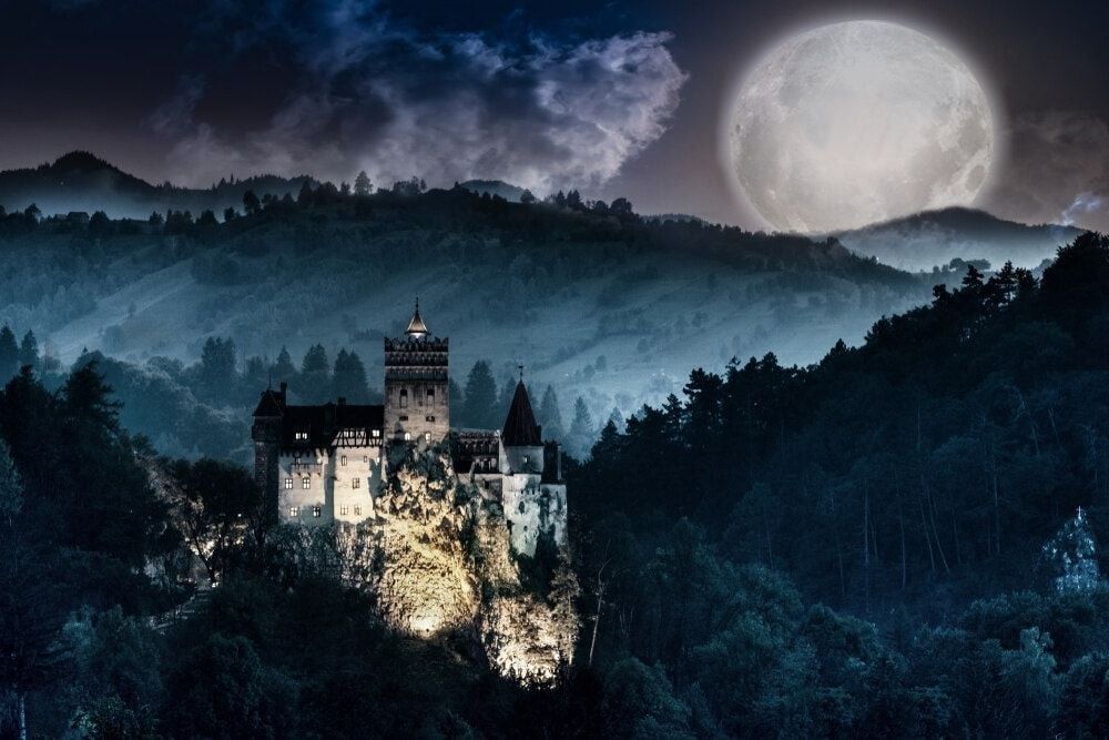 Dracula's Castle - Bran Castle, Romania.