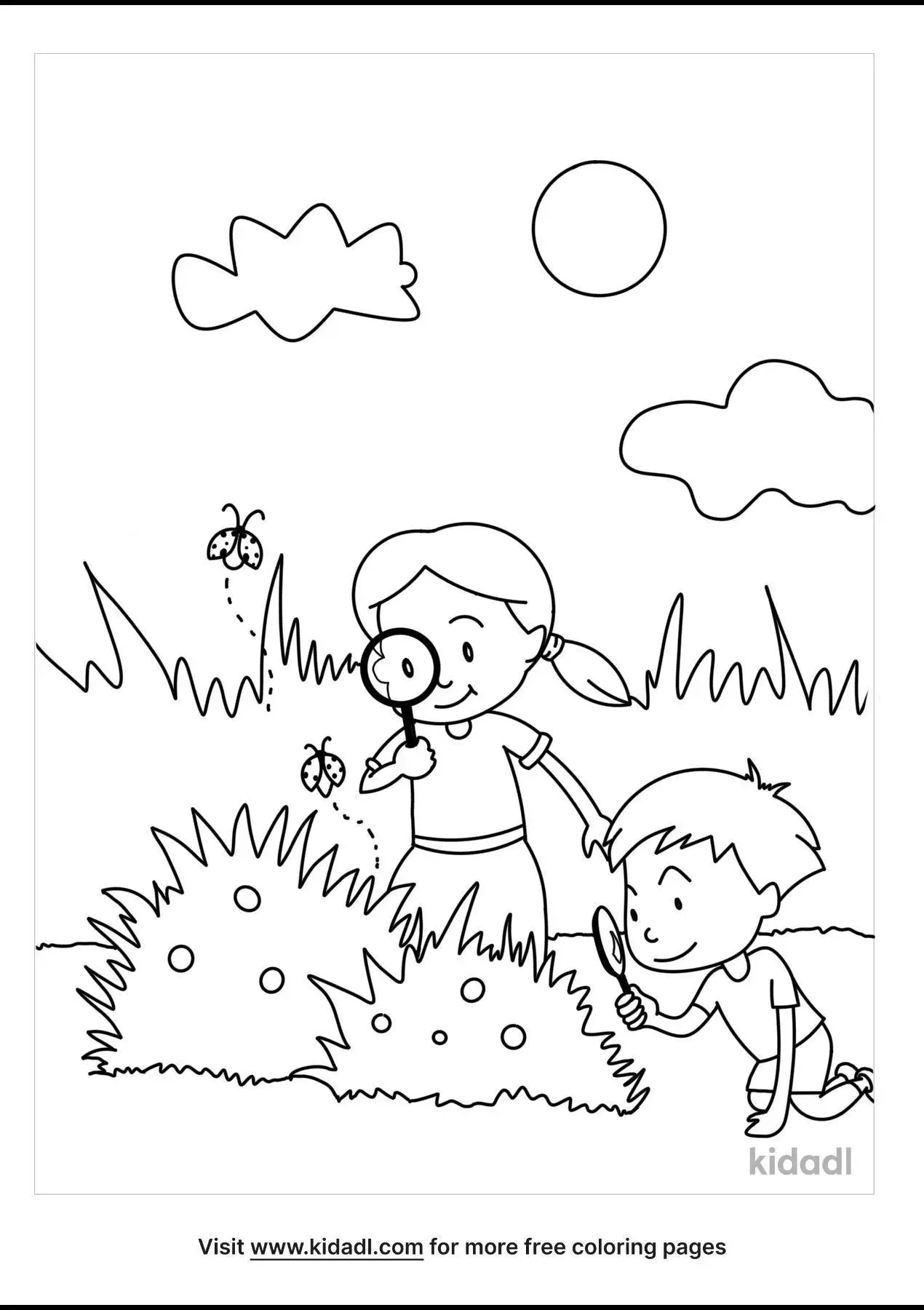free field trip coloring page