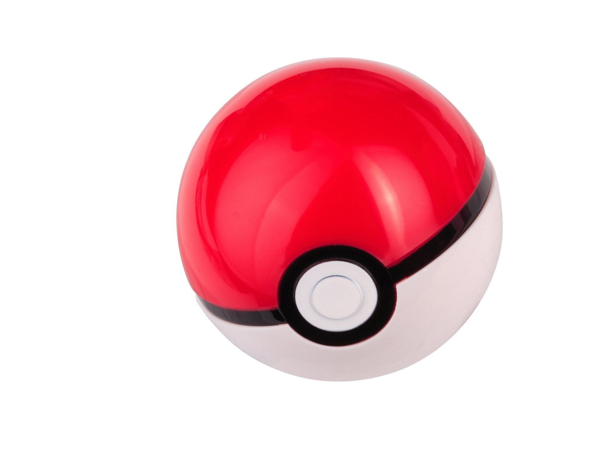 Red and white Pokemon Pokeball 