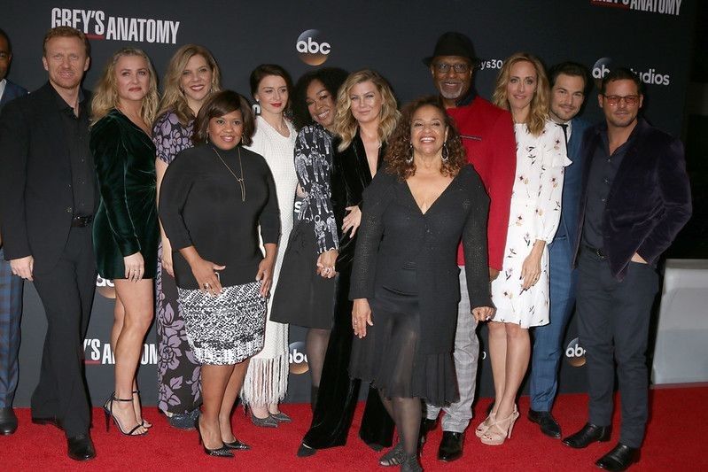 Grey's anatomy cast on the red carpet