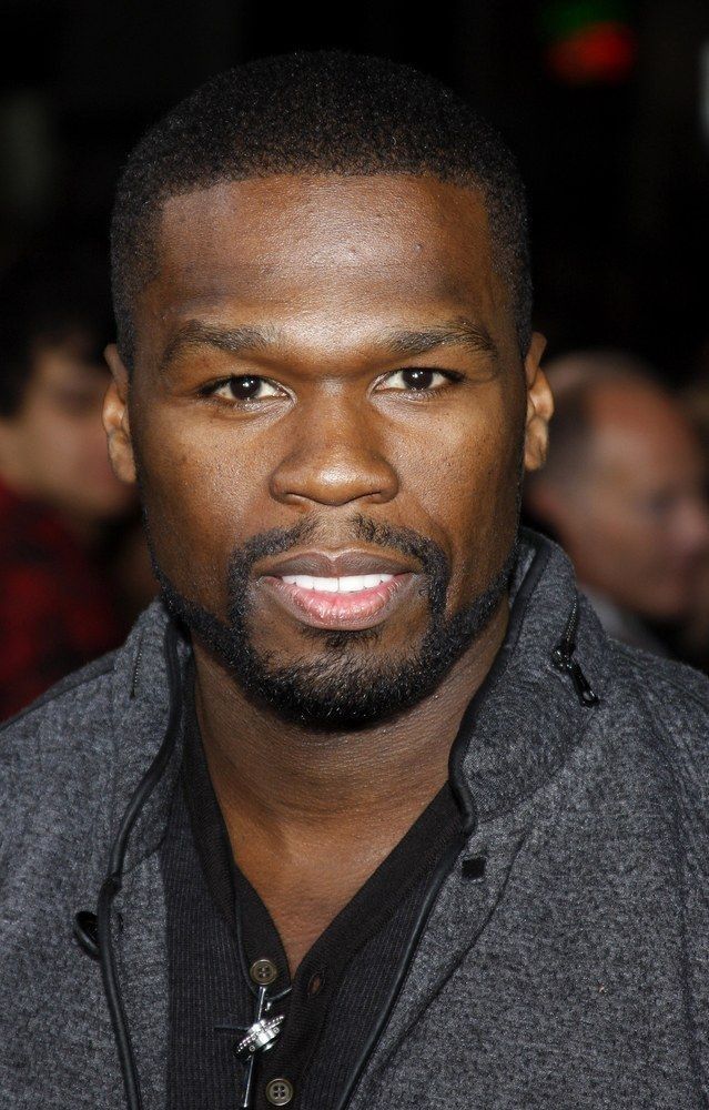 50 Cent at the Los Angeles premiere