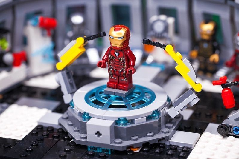 Constructor Lego Super Heroes Iron Man Laboratory