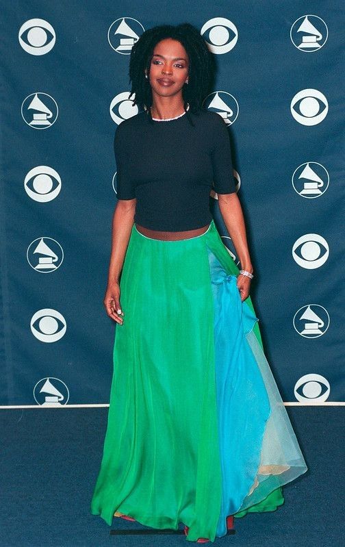 Pop star LAURYN HILL at the 41st Annual Grammy Awards in Los Angeles.