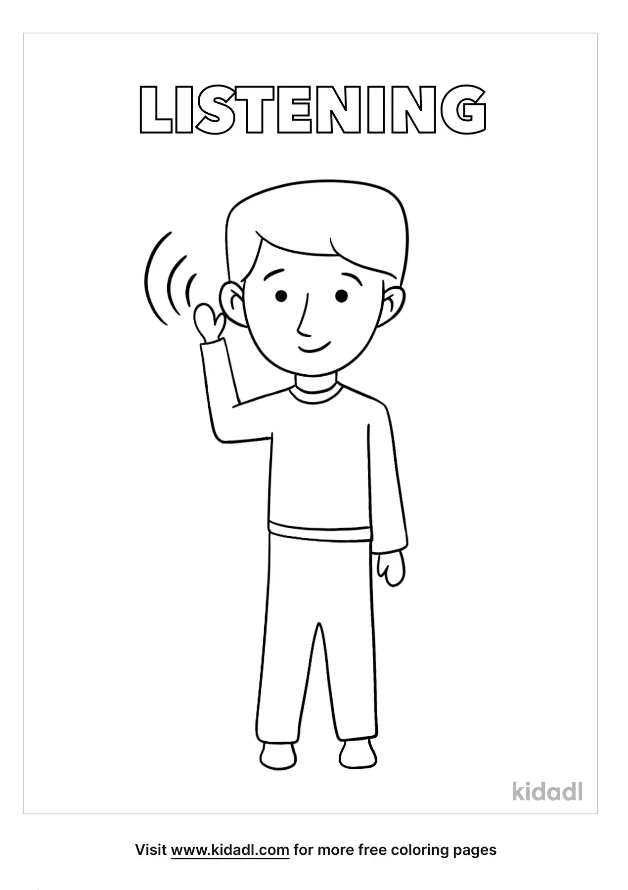free-listening-coloring-page-coloring-page-printables-kidadl