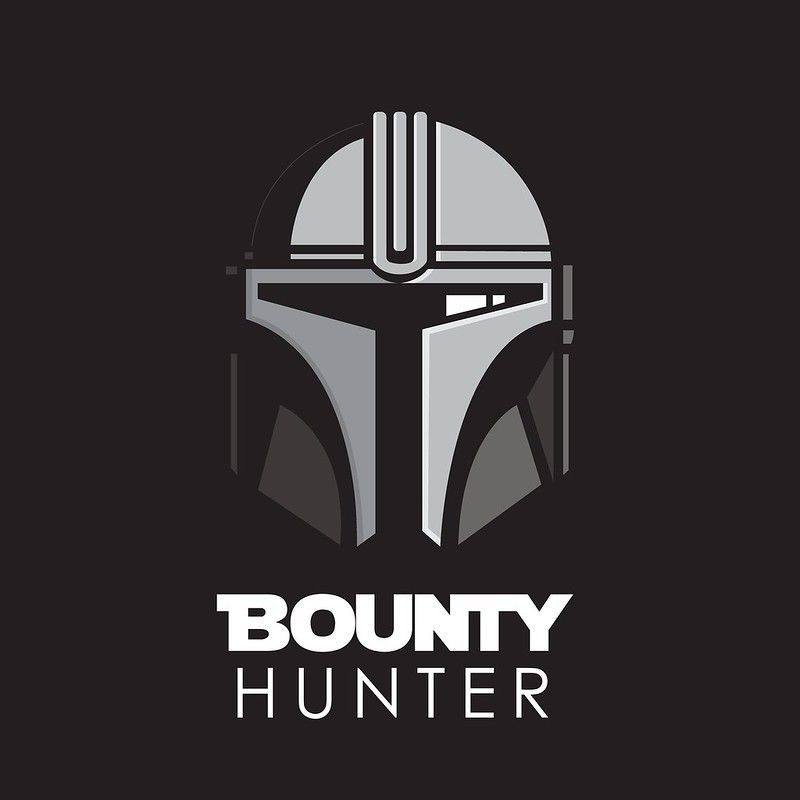 This is the logo of Mando Bounty Hunter
