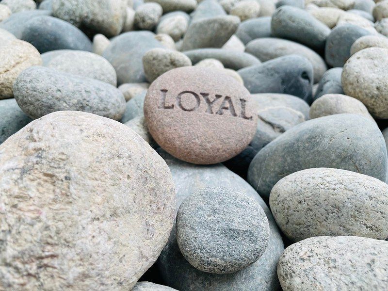 Loyalty in relationships engraved