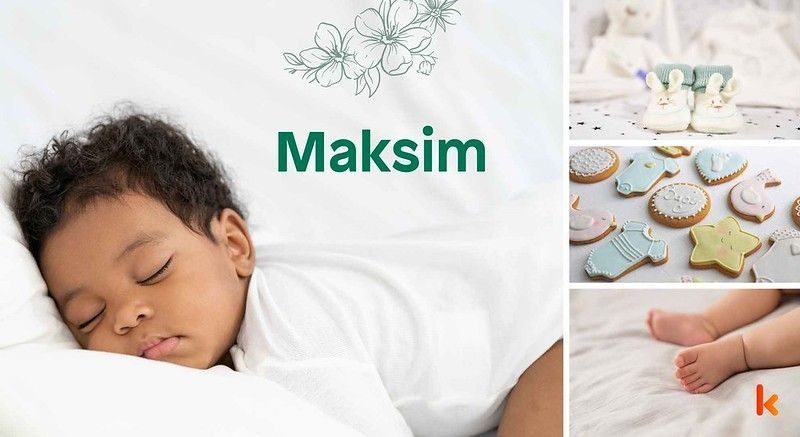Meaning of the name Maksim