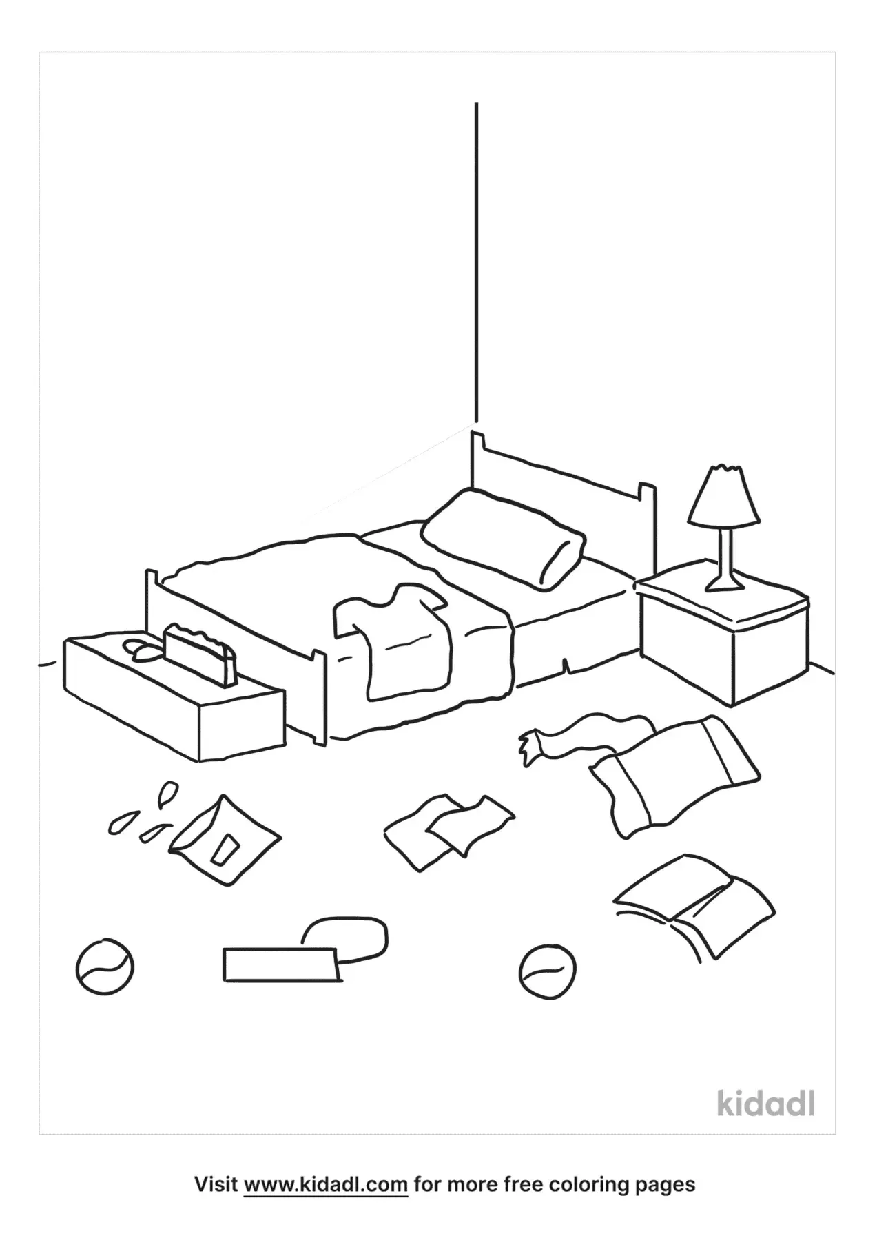 free-messy-room-coloring-page-coloring-page-printables-kidadl