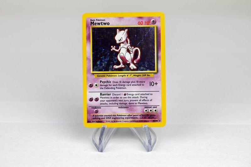 Mewtwo Pokemon Card Front