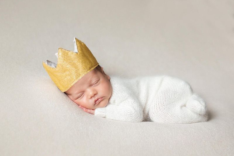 Baby with crown sleeping - Nicknames