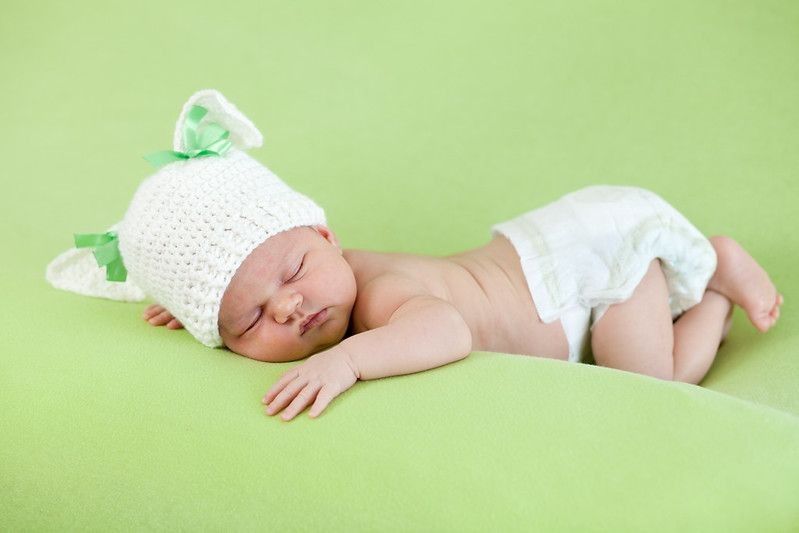 Funny sleeping newborn baby - Nicknames