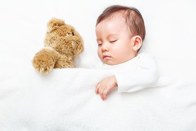 baby sleeping with her teddy bear - Nicknames