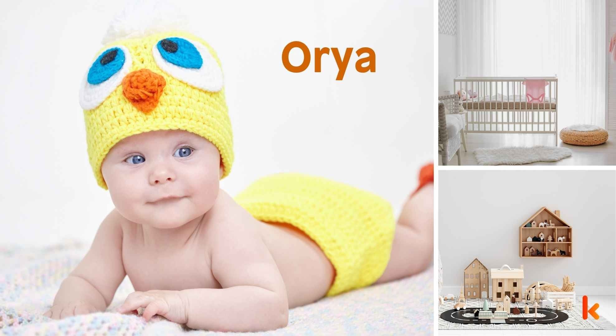 Meaning of the name Orya