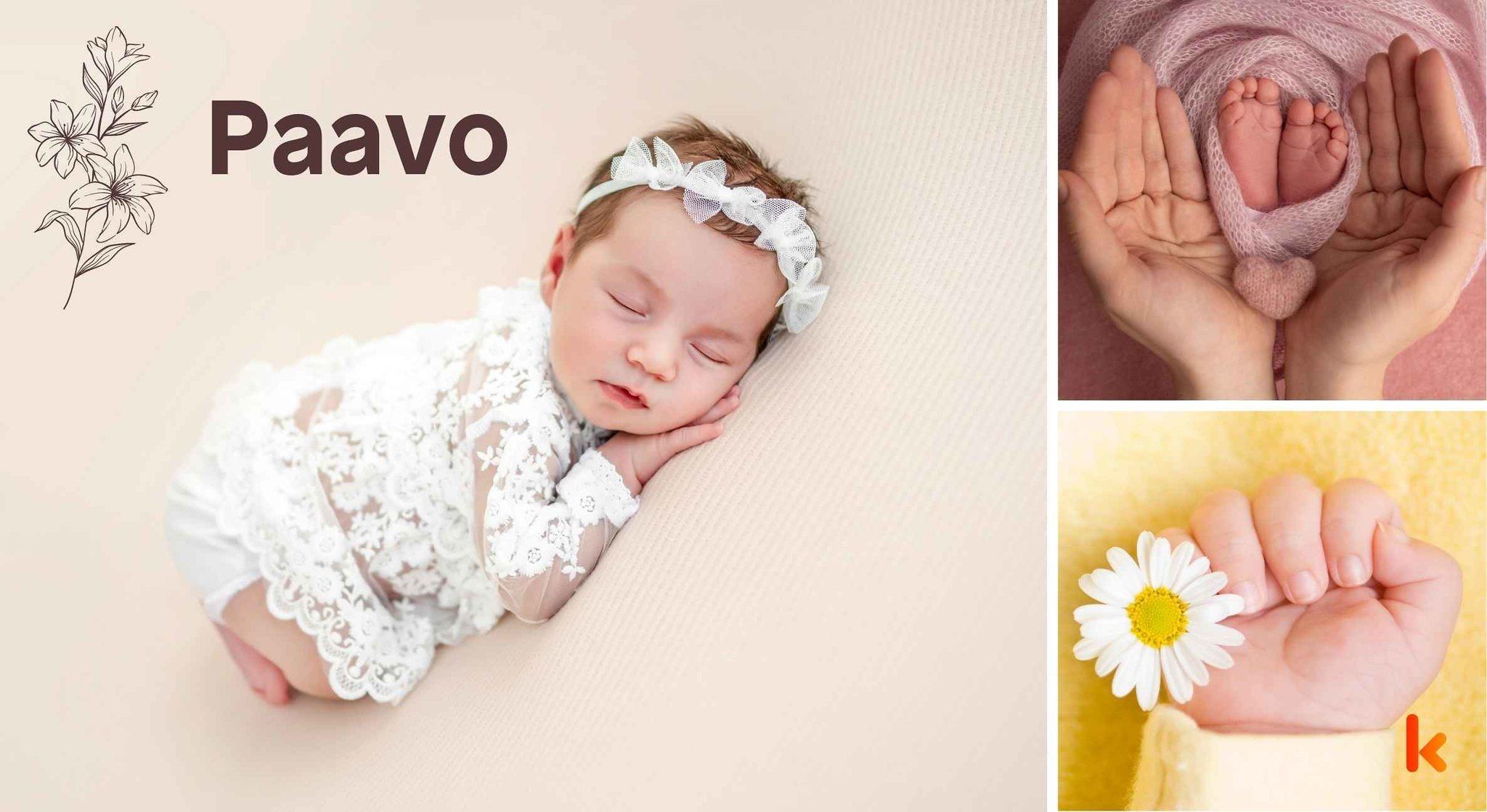 Meaning of the name Paavo