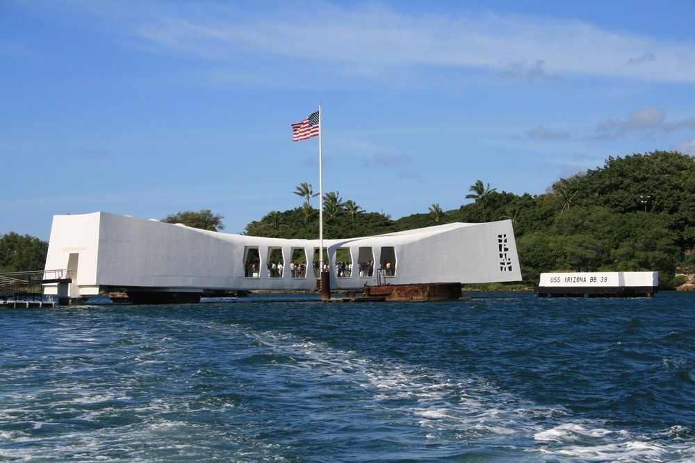 Pearl Harbor Memorial in Hawaii