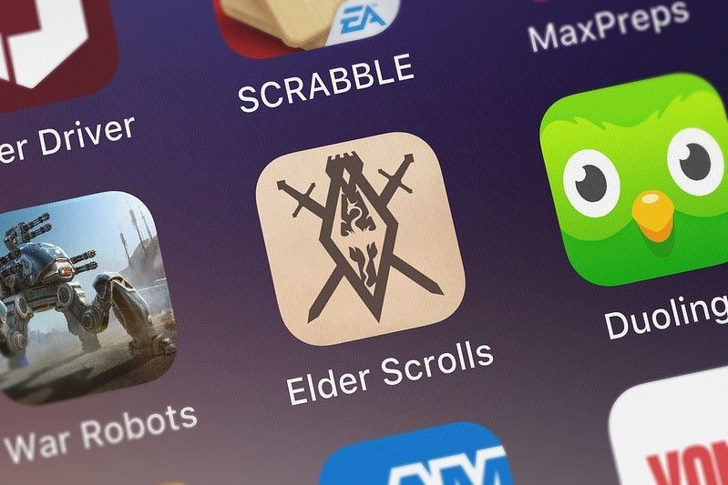Screenshot of app The Elder Scrolls