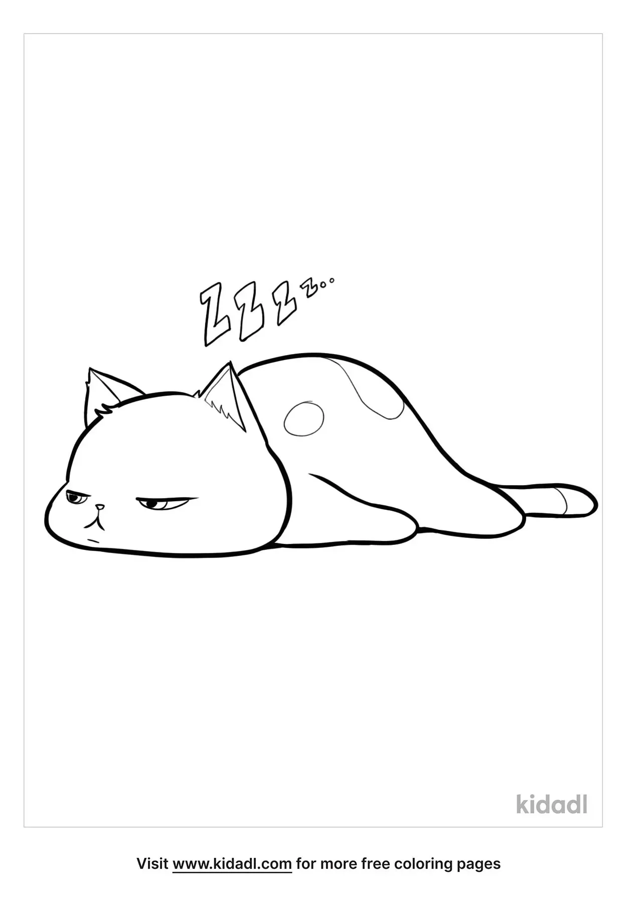 Cat Coloring Pages  Kiddo
