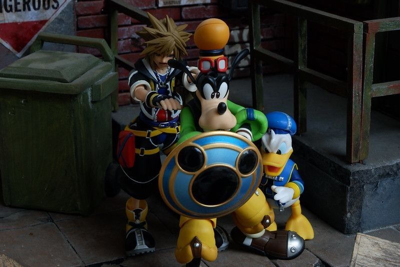 Sora, Goofy and Donald Duck From Kingdom Hearts