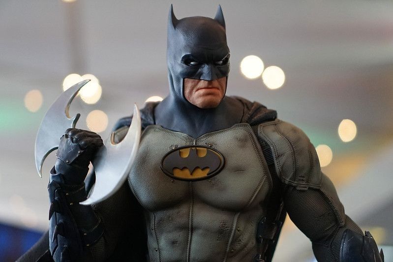 Figure model of superhero Batman