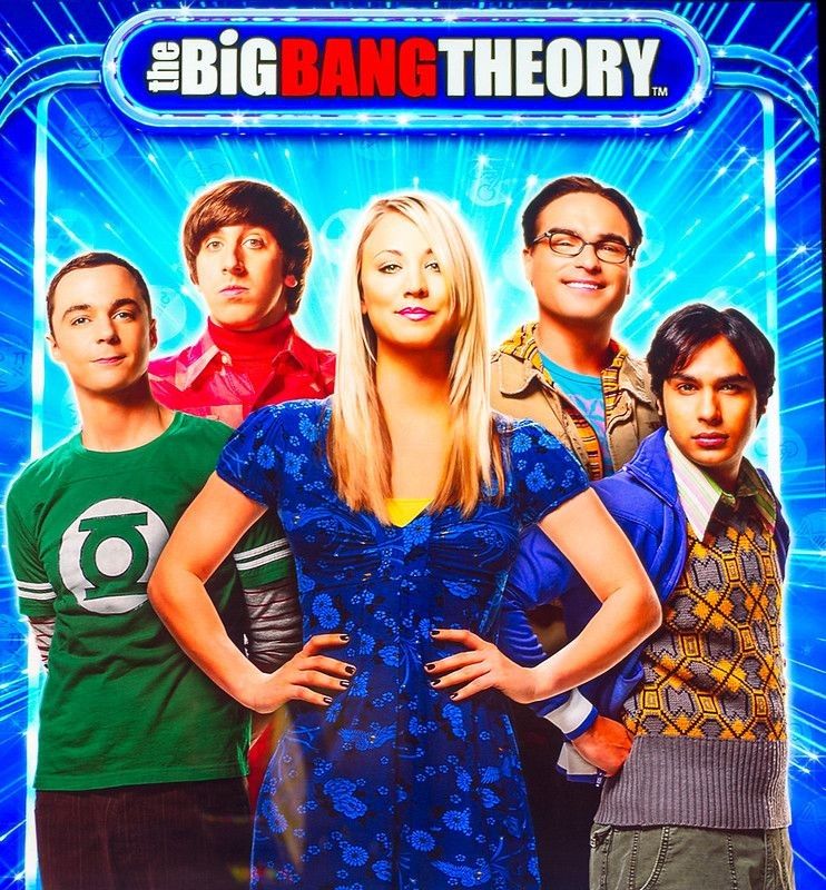 Leonard, Sheldon, Penny, Howard and Rajesh, characters from The Big Bang Theory