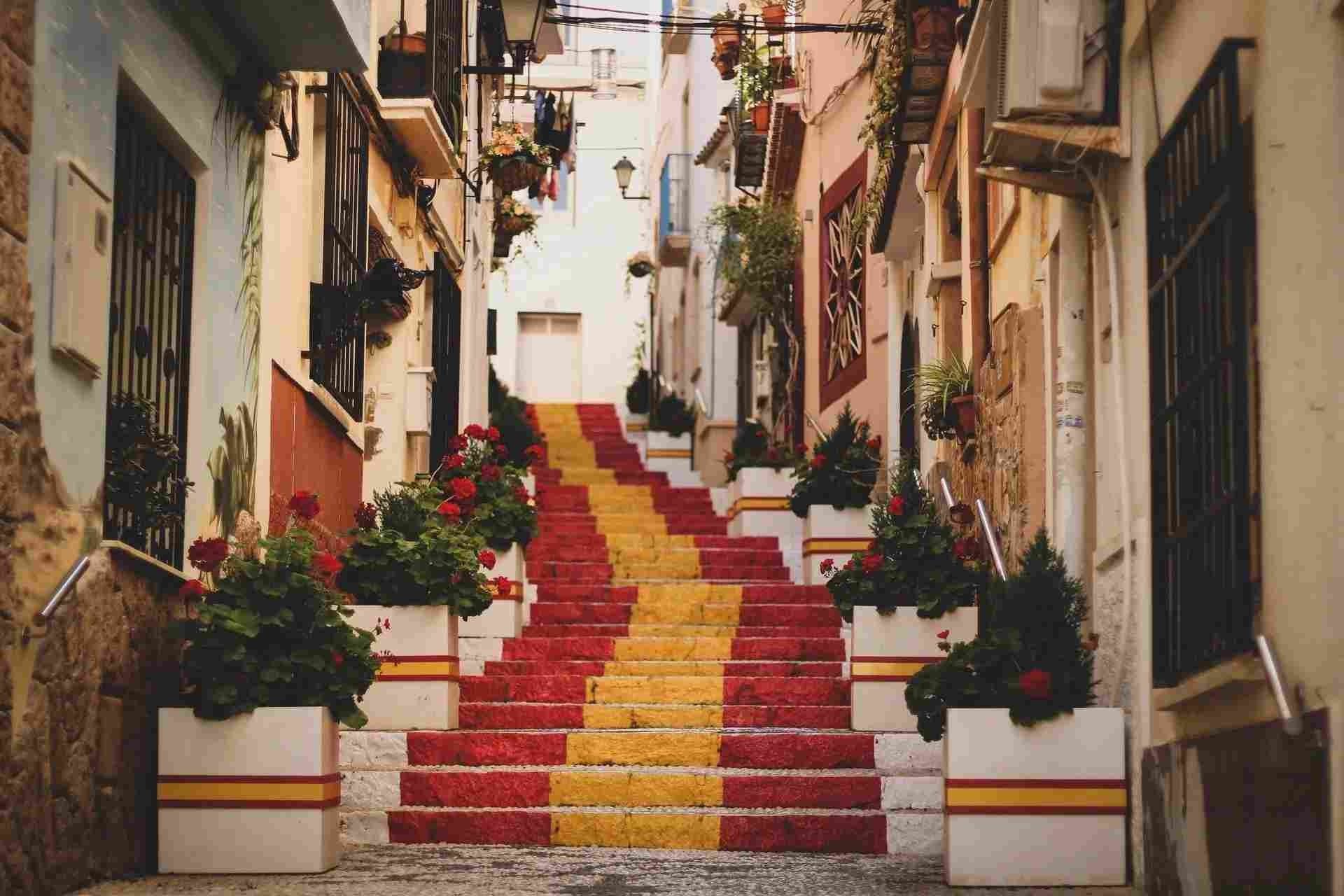Colorful Stairs Photography