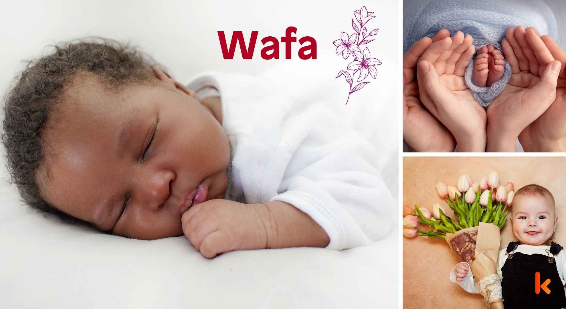 Meaning of the name Wafa