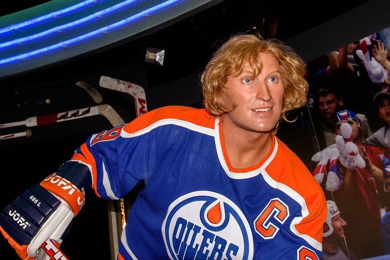 Wayne Gretzky in Hockey Jersey - Nicknames